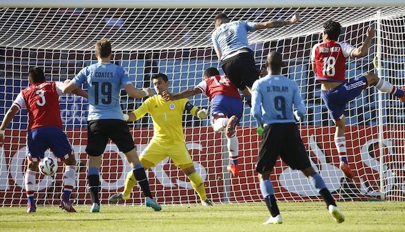 Copa América: Paraguay y Uruguay se aburren y pasan de ronda