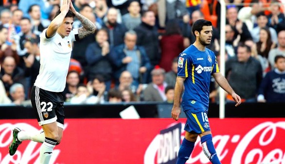 Valencia y Getafe plasmaron con un empate un partido nivelado | 2-2