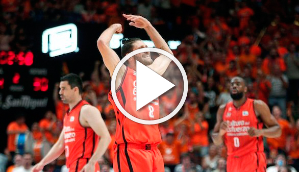ACB. El Valencia entierra al Madrid y gana la Liga por primera vez | 87-76