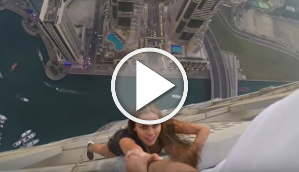 Vídeos virales. Una temeraria sesión de fotos