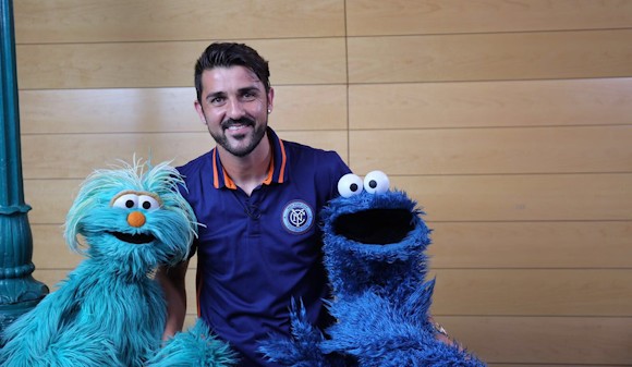 David Villa debuta en 