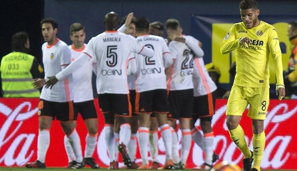 El Valencia se redime en el derbi contra el Villarreal |0-2