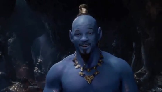Will Smith se estrena como el genio de la lámpara en Aladdin