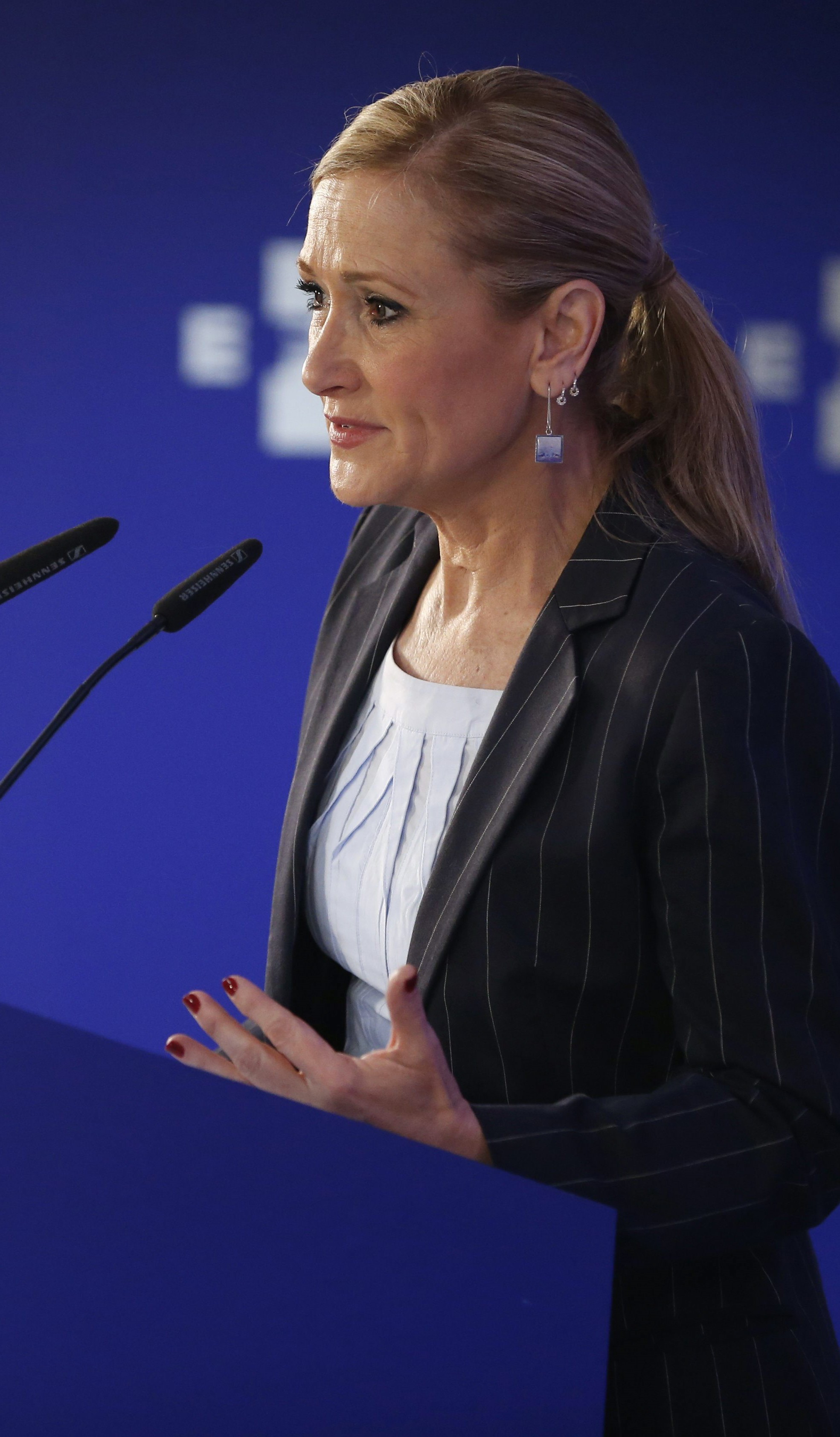 Cristina Cifuentes, candidata a presidir la Comunidad de Madrid. Efe