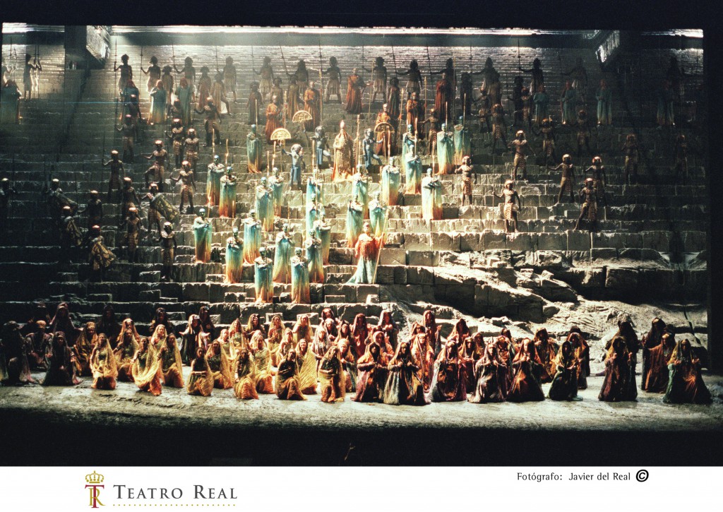 Aida en el Teatro Real en 1998