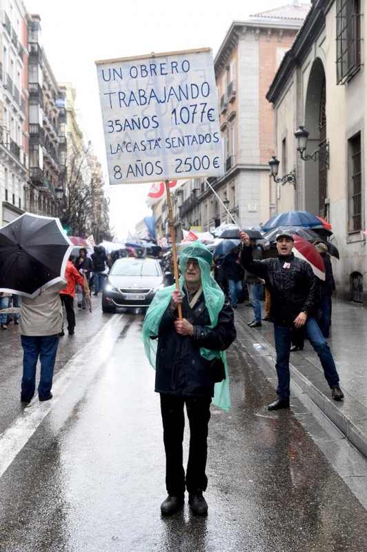 Manifestación convocada en Madrid (Efe)