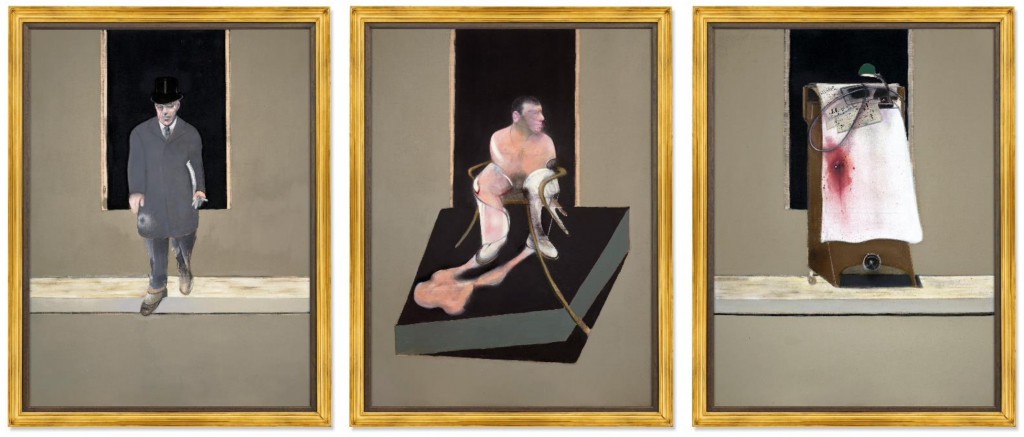 Francis Bacon, Triptych 1986-7 (1986-87, estimado: 42000000€-65000000€)
