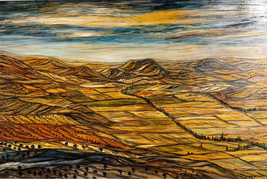 Paisaje alcarreño de Jesús Campoamor