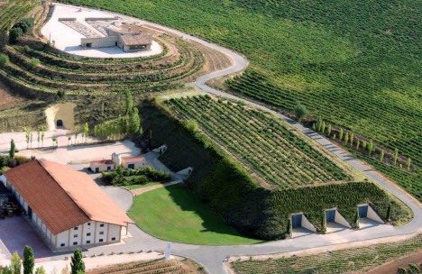 Vista aérea Bodegas Valduero