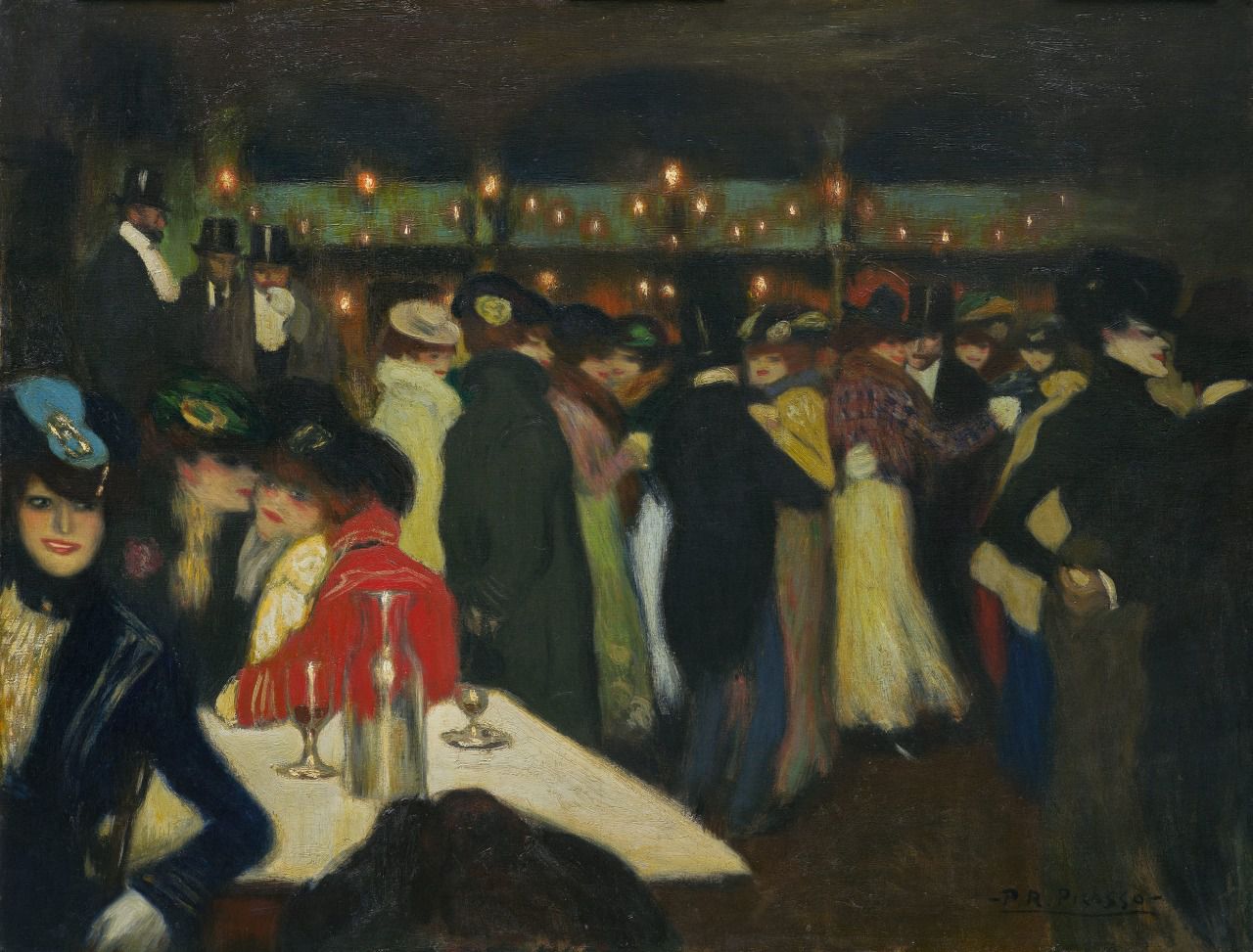 Le Moulin de la Galette, de Picasso. Museo Solomon R. Guggenheim 