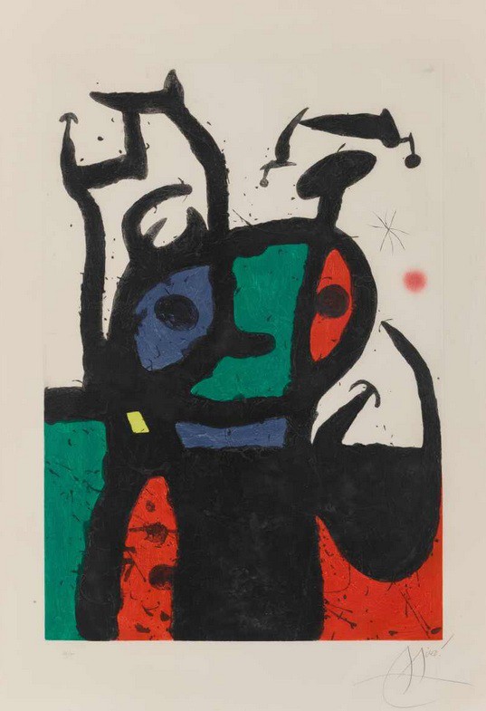 Joan Ferrer Miró - Le Matador (Dupin 510) | Sotheby's