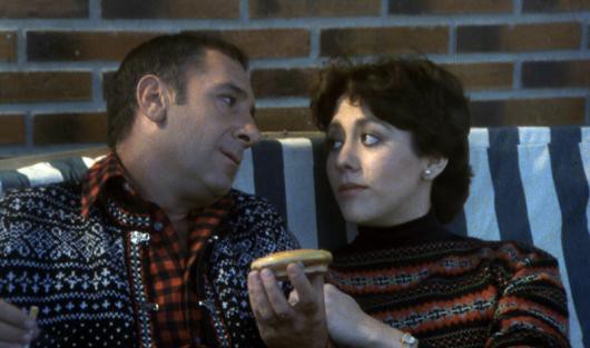 Alfredo Landa y María Casanova en Las grandes praderas (1979).