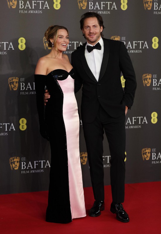 Margot Robbie y su marido