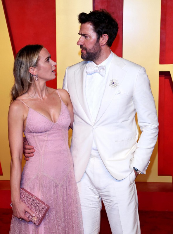 Emily Blunt y su marido