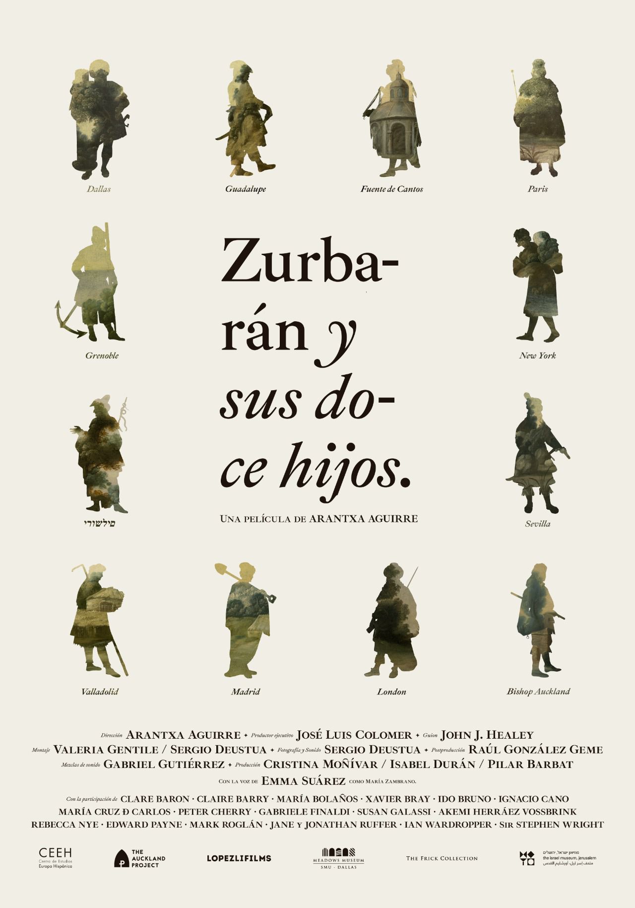 Cartel de la película 'Zurbarán y sus doce hijos'.