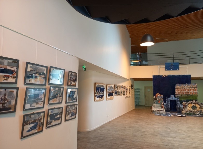 La exposición de Pablo Ugartetxea.