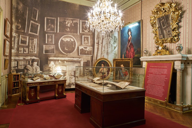 Espacio de la exposición dedicado a la duquesa de Siruela y duquesa de Alba Rosario Falcó © Juan Rayos