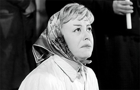 Giulietta Massina, en Las noches de Cabiria (Federico Fellini, 1957).