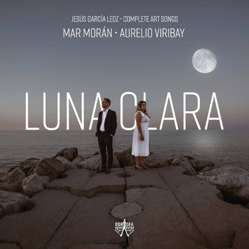 Portada del disco Luna clara (Odradek, 2021).