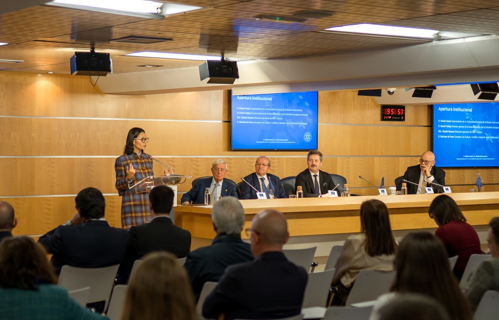 Intervención de Natalia Bayona en la apertura del Congreso. (Foto: ECNG)