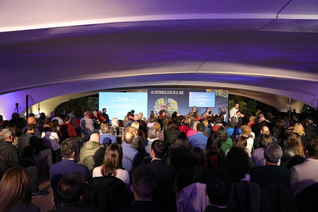 Vista general del evento con motivo del Día Mundial de la enfermedad pulmonar obstructiva crónica (EPOC) | EFE