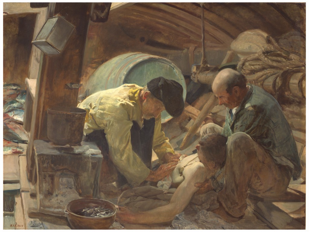 ¡Aún dicen que el pescado es caro! (1894), Joaquín Sorolla. Óleo sobre lienzo. Museo Nacional del Prado