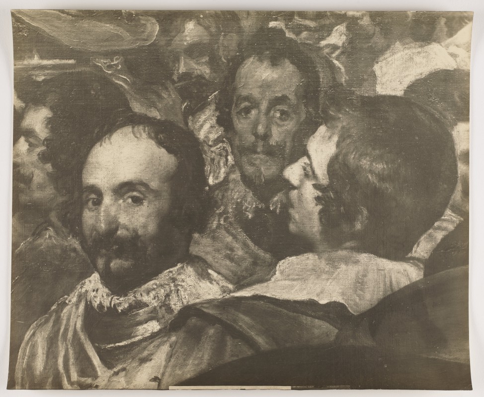 Detalle de La rendición de Breda, de Velázquez Vicente Moreno (1894-1954) Papel a la gelatina. Firmada. h. 1930. Foto: Museo Nacional del Prado.