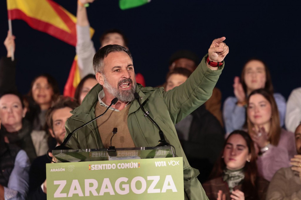 El líder de Vox, Santiago Abascal | EFE