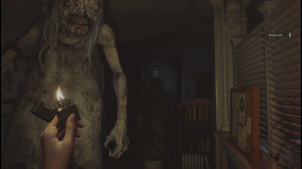 El gameplay con Grace se caracteriza por el sigilo y el terror | Capcom