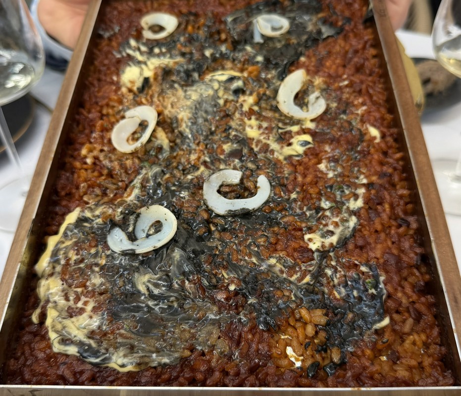 Arroz a banda en Abya. (Rafael Anson)