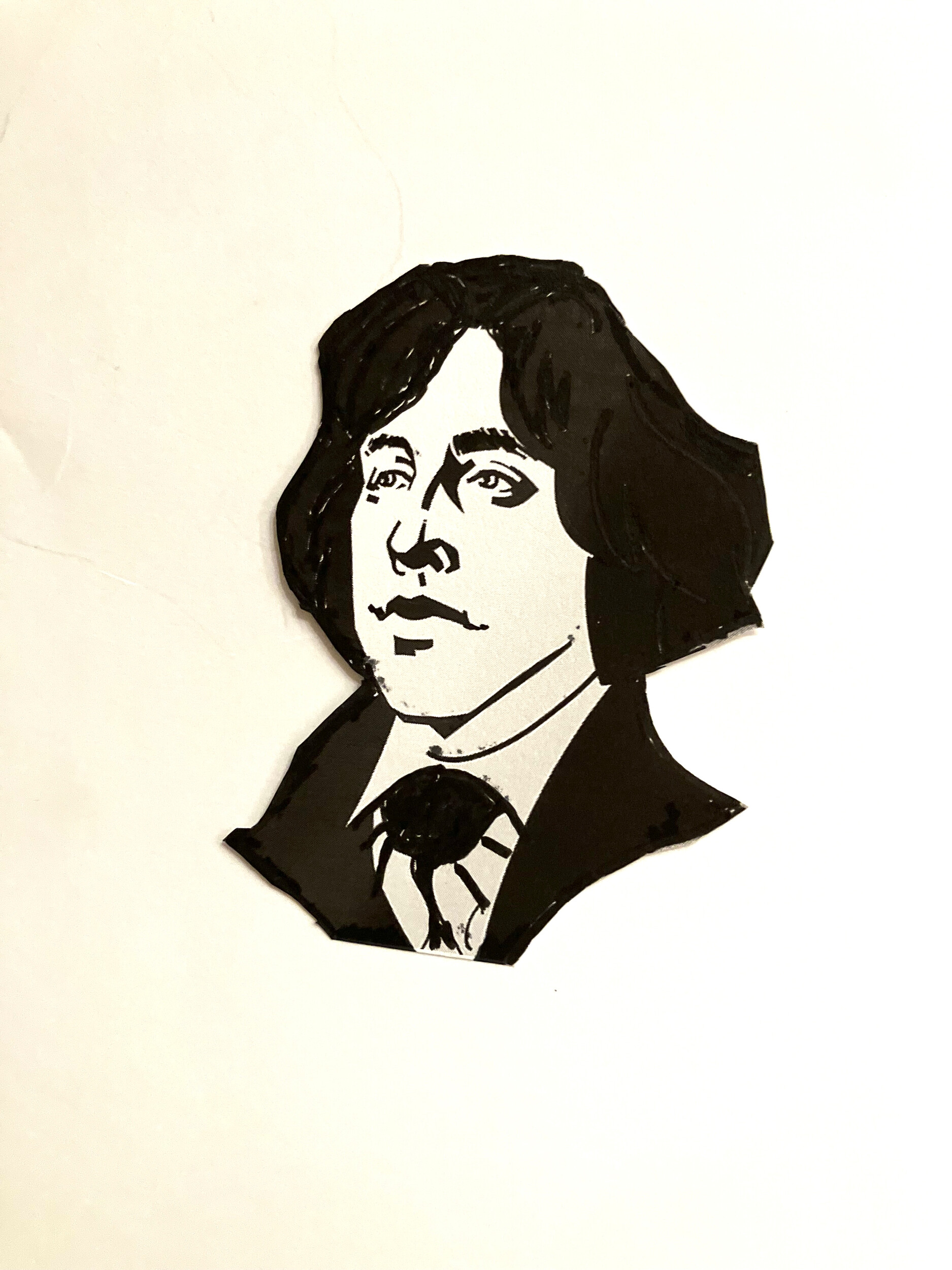 Retrato de Oscar Wilde por Ramón Eder