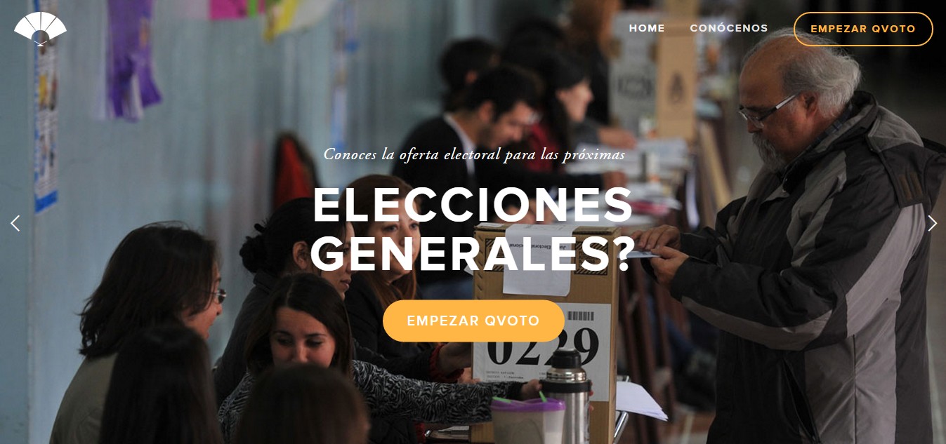 'Home' de Qvoto.org.