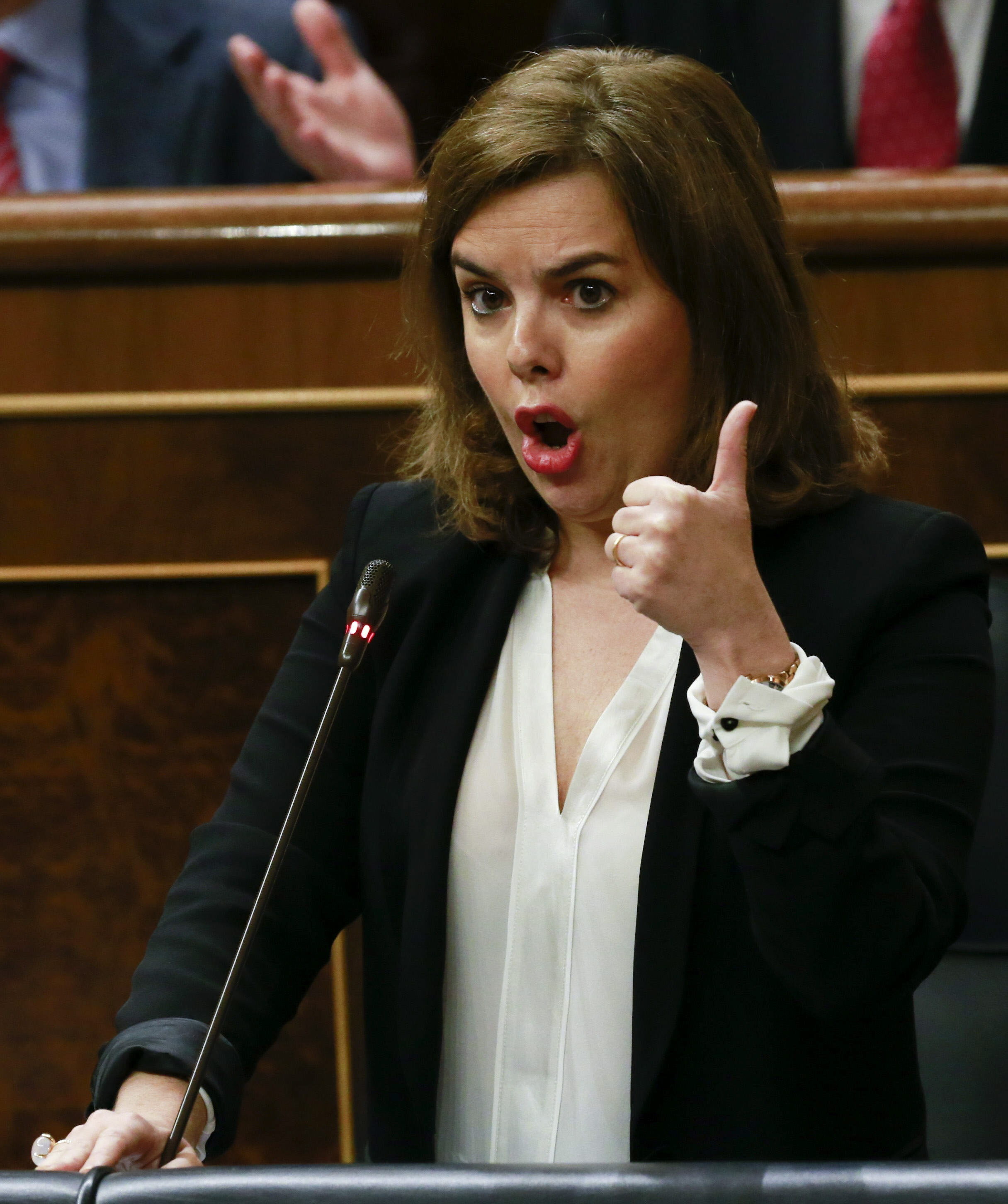 Soraya Sáenz de Santamaría. Efe