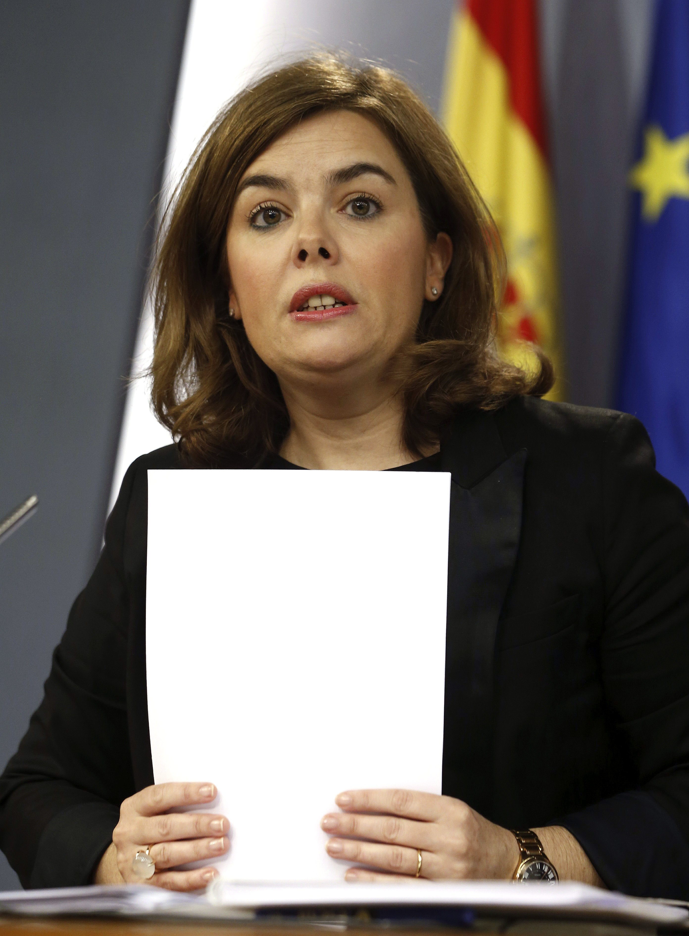Soraya Sáenz de Santamaría. Efe