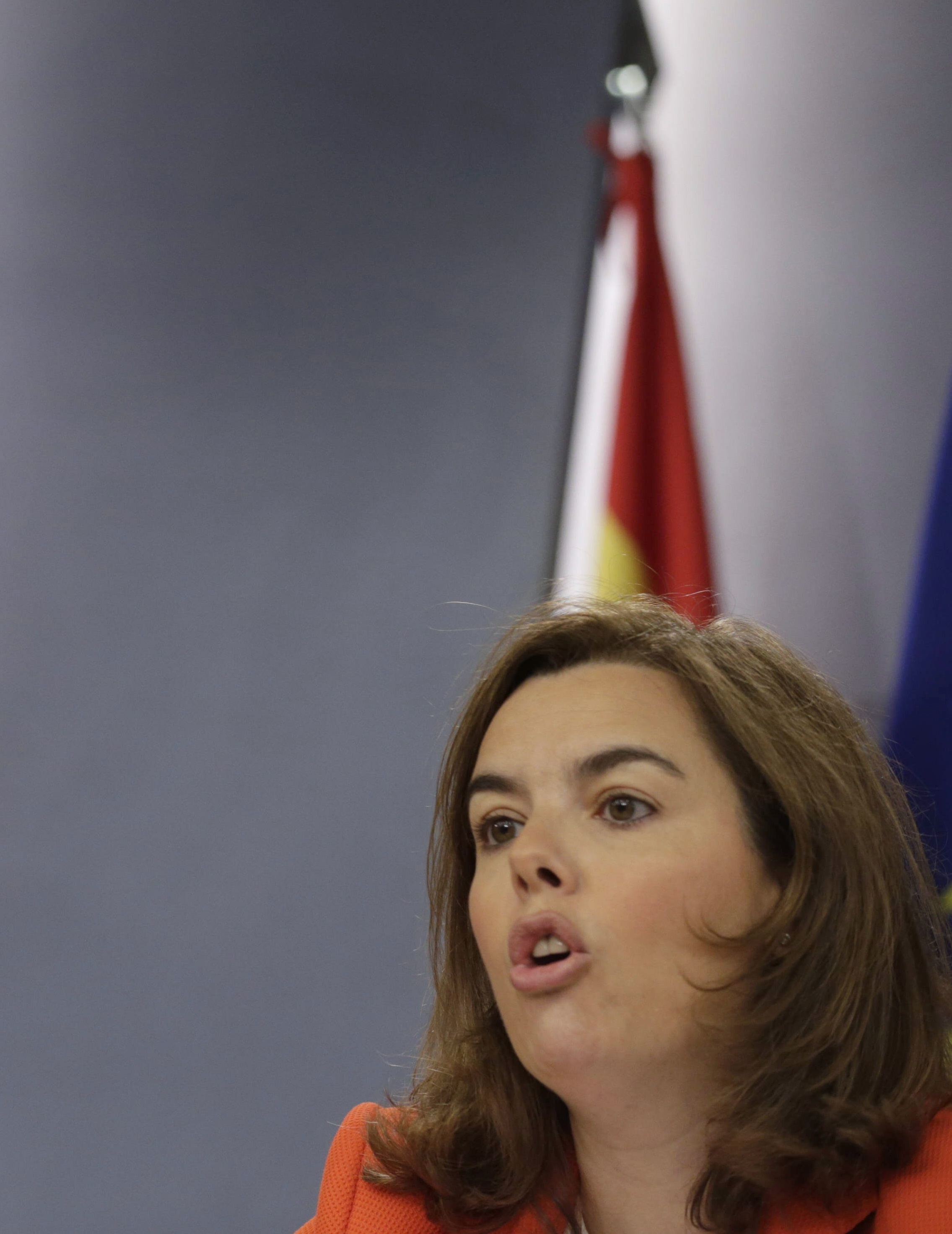 Soraya Sáenz de Santamaría, vicepresidenta de Gobierno. Efe