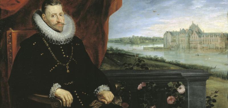 El archiduque Alberto de Austria, Rubens y Brueghel el Viejo