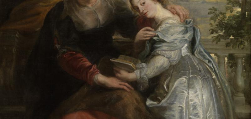 La educación de la Virgen, Rubens