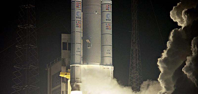 Lanzamiento a bordo de un cohete Ariane 5