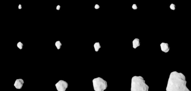 Aproximación de Rosetta al Asteroide Lutetia en imágenes
