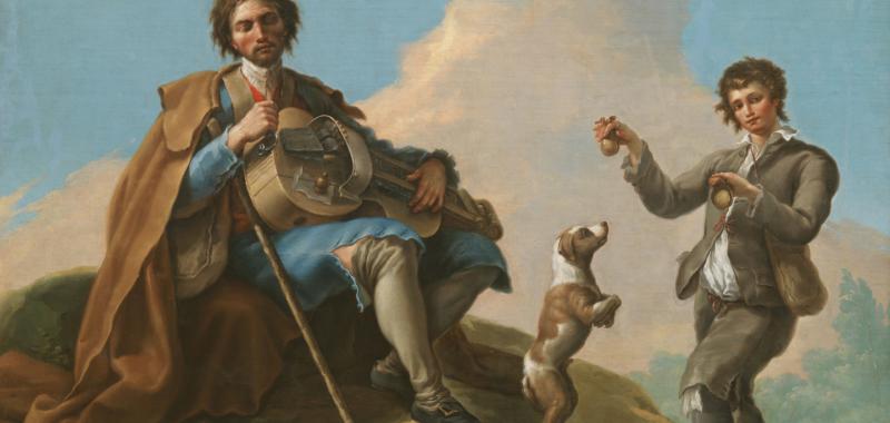 El ciego músico, Ramón Bayeu