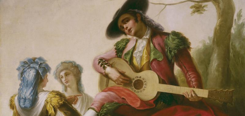 El majo de la guitarra, Ramón Bayeu