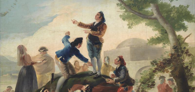 La cometa, Goya