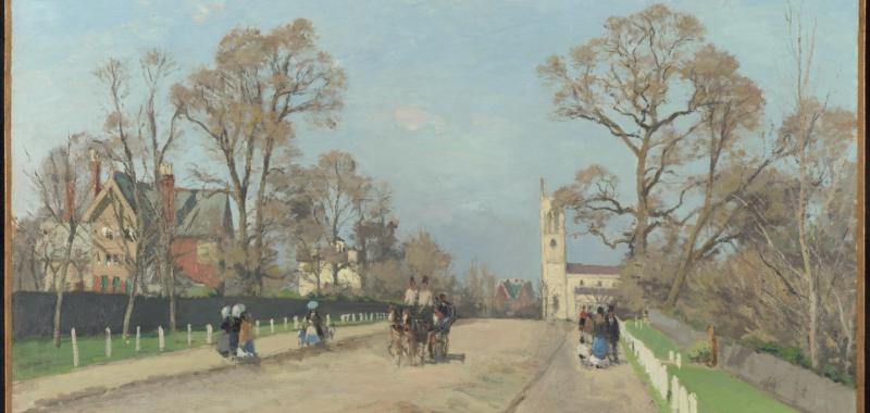 The Avenue, Sydenham, Pissarro
