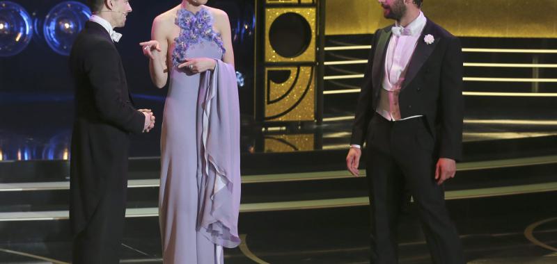 Dafne Fernández se ha reído de sí misma por su actuación en la gala del año pasado. Efe