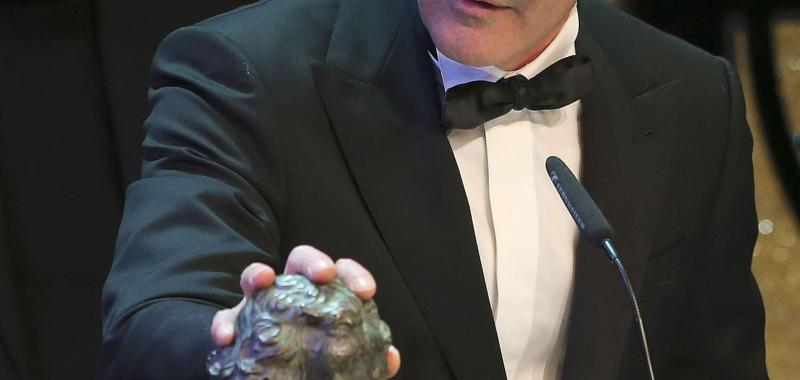 Antonio Banderas, tras recibir el Goya de Honor. Efe