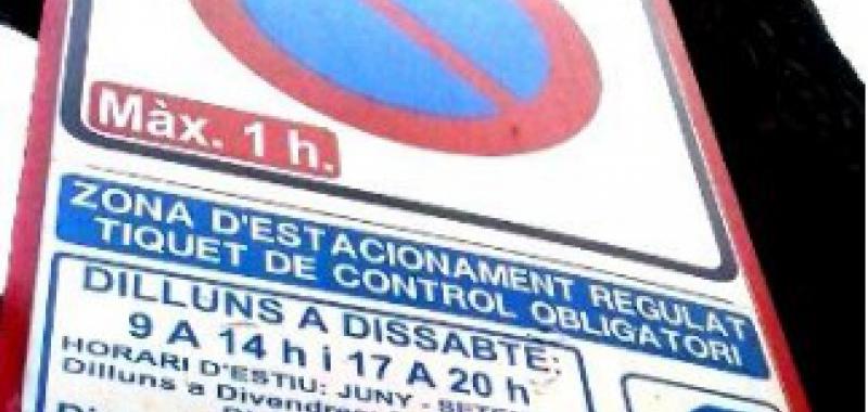 Ejemplos de señales viales en Cataluña