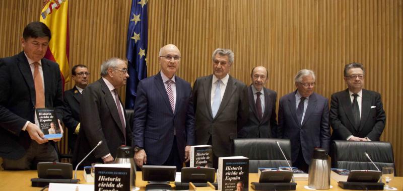 Presentación de "Historia vivida de España, de Franco a Podemos"