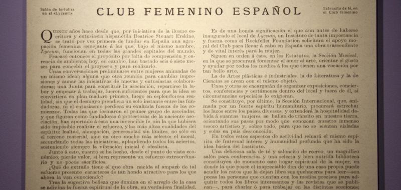 Exposición 30 pioneras