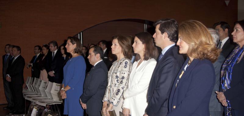 Investidura Doctor Honoris Causa de Rafael Anson y Óscar Arias. 