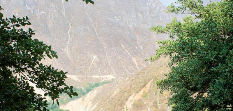 Unas de las múltiples pozas naturales